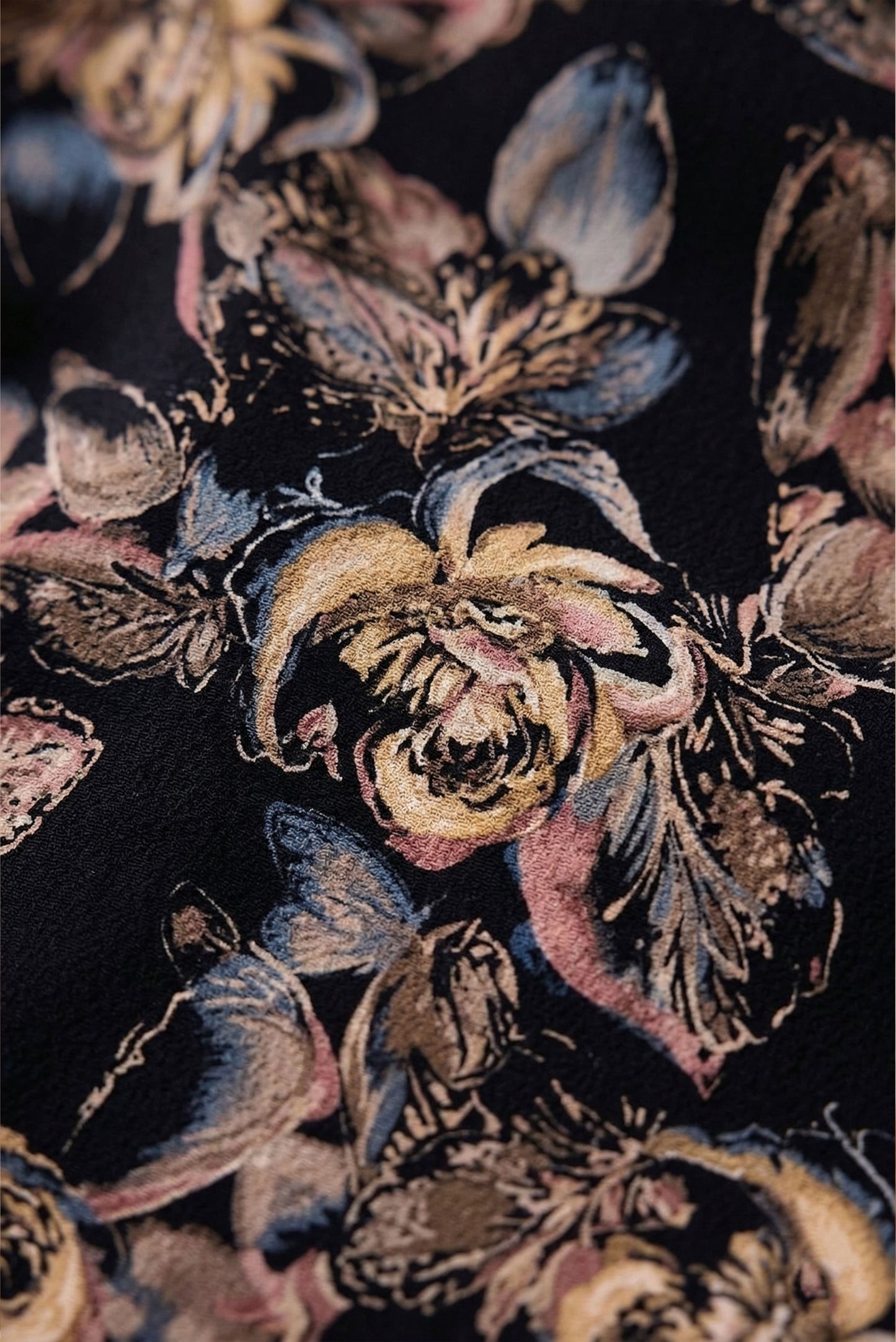 Sumistyles Women’s Black Floral Printed Tunic Top